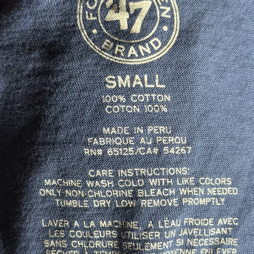 '47 Brand Women's New York Giants Logo T-Shirt Sz Small - Picture 3 of 5